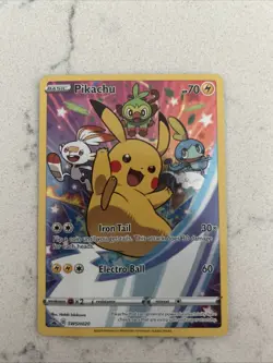 Pokemon TCG Pikachu Sword & Shield SWSH020 Holo Promo Promo - Image 1