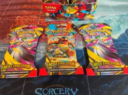Pokemon Mega Evolution Mini Tin Display And 3 Sleeved Packs - Image 5