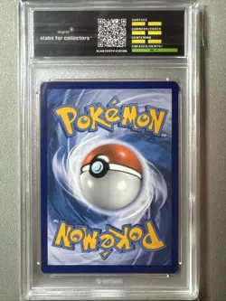 2021 Pokemon SWSH183 Black Star Promo Jolteon V - FA Degree Graded 7 - Image 2