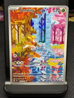 Deerling 165/162 Illustration Rare - Pokemon Scarlet And Violet Temporal Forces - Image 1