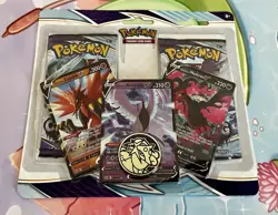 Pokemon Center Chilling Reign ETB Replacement 2-Packs Blister (w/ Galarian Trio) - Image 1