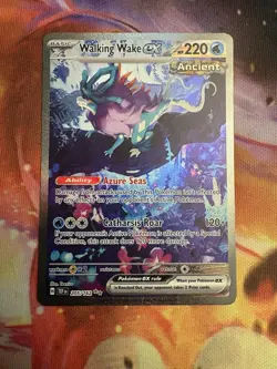 Walking Wake ex - 205/162 Pokemon SV05: Temporal Forces Condition: Mint - Image 1