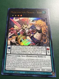 Yu-Gi-Oh! TCG Majespecter Draco - Ryu Phantom Nightmare PHNI-EN049 1st... - Image 1