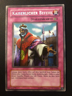Yu-Gi-Oh! Kaiserlicher Befehl, PSV-G104, Secret Rare, 2.Auflage, Deutsch, Played - Image 1