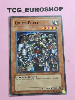 EXILED FORCE (×2) ● YUGIOH ● 5DS1 ● COMMON ● 1St EDITION ● LP/NM #136 - Image 4