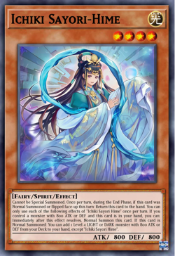 Yugioh! Ichiki Sayori-Hime DOOD-EN030 SUPER RARE DOOM OF DIMENSIONS PREORDER - Image 1