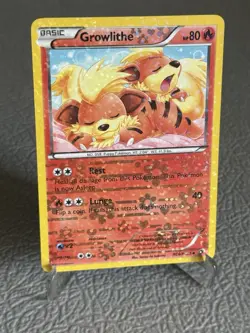Growlithe RC4/RC25 Legendary Treasures Radiant Collection Pokemon Card LP+ - Image 1