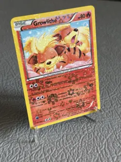 Growlithe RC4/RC25 Legendary Treasures Radiant Collection Pokemon Card LP+ - Image 2