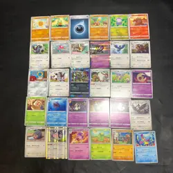 Pokemon Card Lot Of 30 Japanese Common Uncommon Rare - Image 1