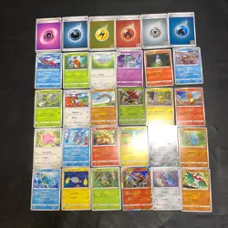 Pokemon Card Lot Of 30 Japanese Common Uncommon Rare - Image 1
