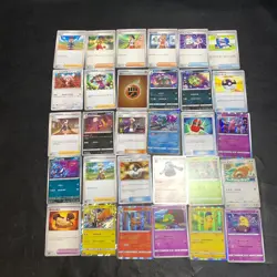 Pokemon Card Lot Of 30 Japanese Common Uncommon Rare - Image 1