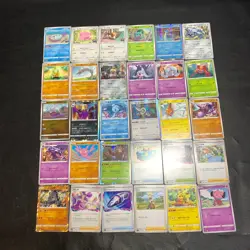Pokemon Card Lot Of 30 Japanese Common Uncommon Rare - Image 1