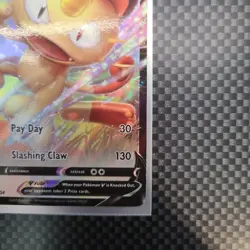 Meowth V SWSH004 Pokemon TCG Card Full Art Holo Promo - Image 5