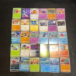 Pokemon Card Lot Of 30 Japanese Common Uncommon Rare - Image 1
