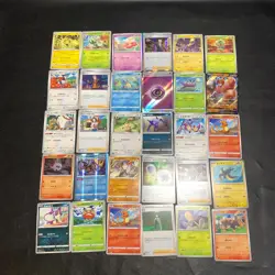 Pokemon Card Lot Of 30 Japanese Common Uncommon Rare - Image 1