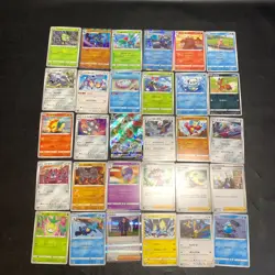 Pokemon Card Lot Of 30 Japanese Common Uncommon Rare - Image 1
