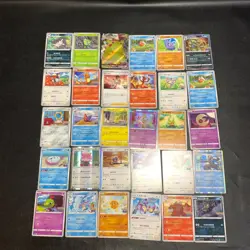 Pokemon Card Lot Of 30 Japanese Common Uncommon Rare - Image 1