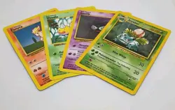Vintage Base Set Pokemon Cards Lot Of 4 Cards LP - Image 2