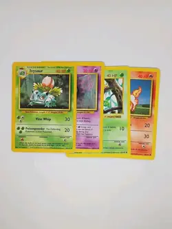 Vintage Base Set Pokemon Cards Lot Of 4 Cards LP - Image 3
