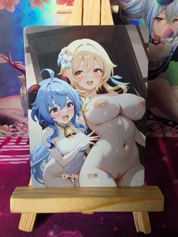 Lumine & Ganyu | CP-06 PFOS | Sexy Waifu Card - Image 1