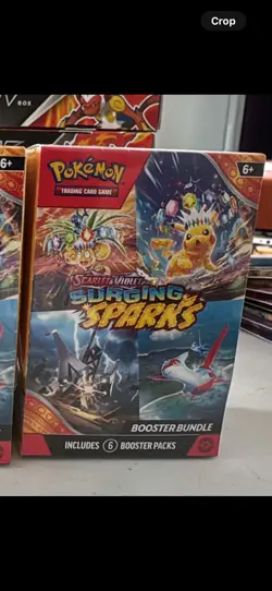 Surging Sparks Booster Bundle 6 Booster Packs S&V Pokemon Card TCG SEALED - Image 1