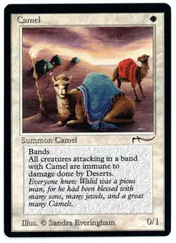 1x CAMEL [ARN - ARABIAN NIGHTS] - MTG VINTAGE CARD [EXCELLENT] - Image 1