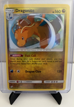 Dragonite 119/181 Team Up Cosmos Holo Rare Pokemon TCG Card NM/Mint - Image 1