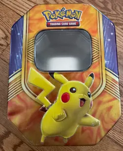 Pokemon Card Tin Lot Of 9 - Empty Tins - Image 4
