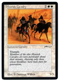 MOORISH CAVALRY (LIGHT) [ARN - ARABIAN NIGHTS] - MTG VINTAGE CARD [EXCELLENT] - Image 1