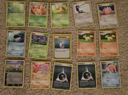 133 Vintage Pokemon Card Lot WOTC. One SHINY card included - Image 5