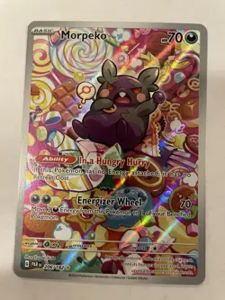 🧨 Morpeko Paradox Rift 206/182 Holo Illustration Rare Pokemon Card Banger ! - Image 1