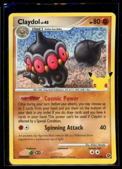 2008 Diamond & Pearl - Great Encounters Claydol Holo Rare #15 Pokemon Card - Image 1