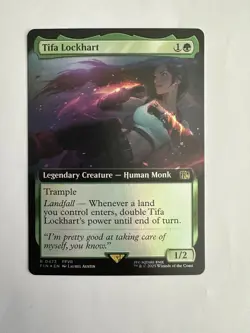 UNPLAYED Tifa Lockhart (Extended Art) | Foil | MTG Final Fantasy - Image 1