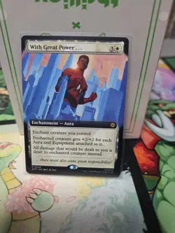 With Great Power ... X1 EXTENDED ART-NM/M- Marvel's Spider-Man - Image 1
