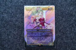 Terra, Herald of Hope (Borderless) (Surge Foil) Commander: Final Fantasy Foil - Image 1