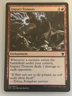 Impact Tremors The List Reprints Regular - Image 1