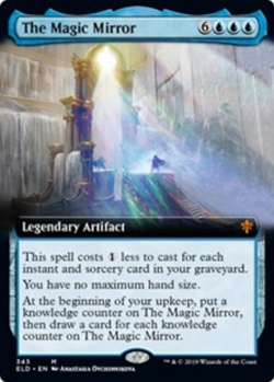 The Magic Mirror / Le Miroir magique Throne of Eldraine ENGLISH NM magic mtg - Image 1