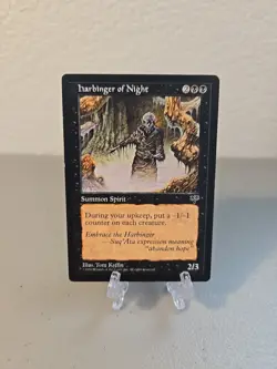MTG Harbinger Of Night LP Mirage - Image 1