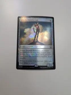 MTG - Solemn Simulacrum (Ripple Foil) - Commander: Modern Horizons 3 NM/M Cond - Image 1