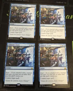 Admiral's Order X4 Rivals of Ixalan Magic the Gathering MTG - Image 1