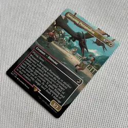 MTG [Swooping Pteranodon] Borderless Jurassic World #19 Reg Rare NM/Unplayed - Image 3