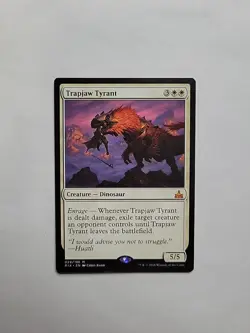 MTG - Trapjaw Tyrant Rivals of Ixalan Regular Mythic #029 - Image 1