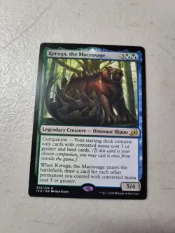 1x MTG Keruga, the Macrosage (225/274) Ikoria Lair of Behemoths LP Free Shipping - Image 1
