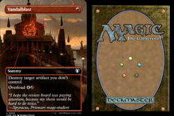 Magic the Gathering -MTG- Vandalblast - Image 1