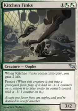 Kitchen Finks - Foil - Shadowmoor #229/301 MTG Magic The Gathering - Image 1