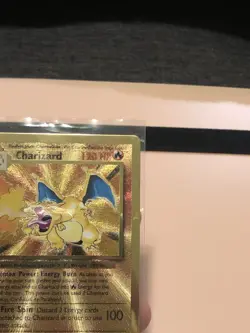 Gold Metal Charizard Pokemon Celebrations Ultra Premium Collection UPC 4/102 - Image 4
