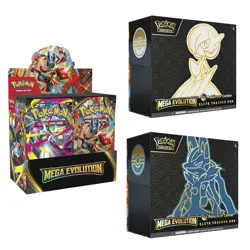 Pokemon Mega Evolution Set 2 ETBs (1 Of Each from PC) & 1 Booster Box SHIP FAST - Image 1