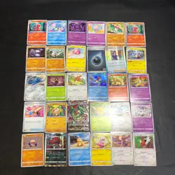 Pokemon Card Lot Of 30 Japanese Common Uncommon Rare - Image 1