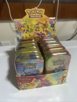 Pokemon Scarlet & Violet 151 Mini Tin Display Set Of 10 - Image 1