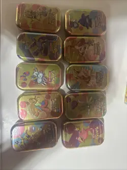 Pokemon Scarlet & Violet 151 Mini Tin Display Set Of 10 - Image 5